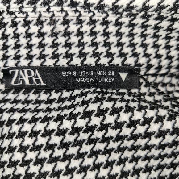 Zara Houndstooth Bodysuit - Picture 4 of 7